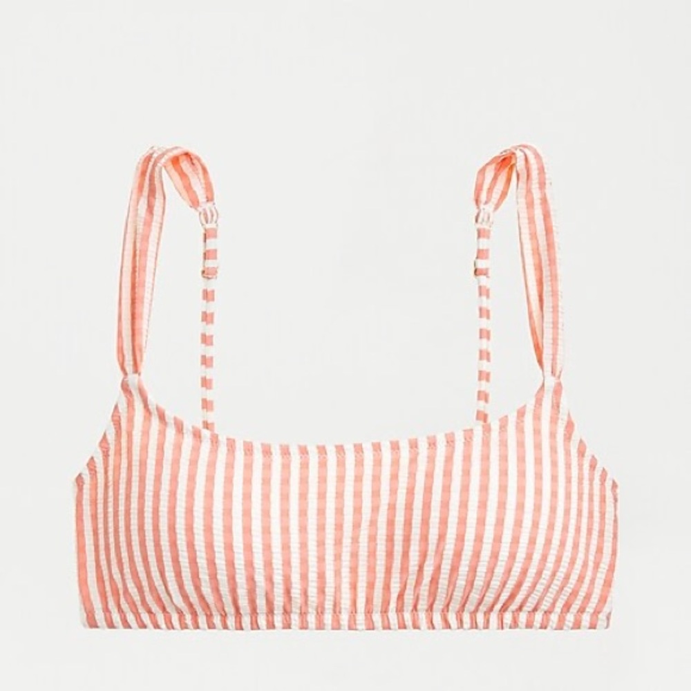 J.Crew Square-neck bikini top
